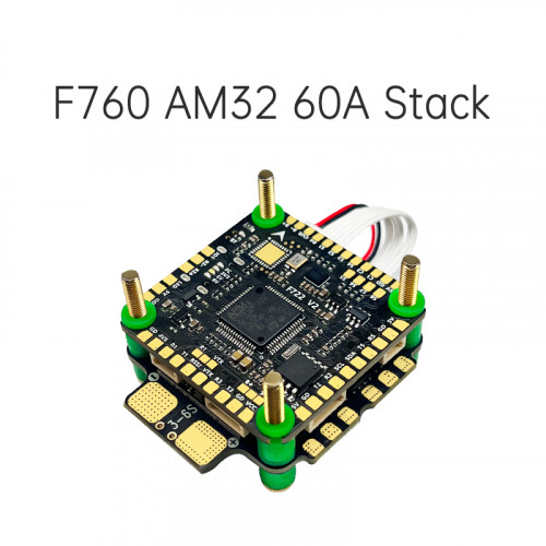 Aocoda-RC F760 Stack F722 V2 FC AM32 60A ESC 30X30mm for